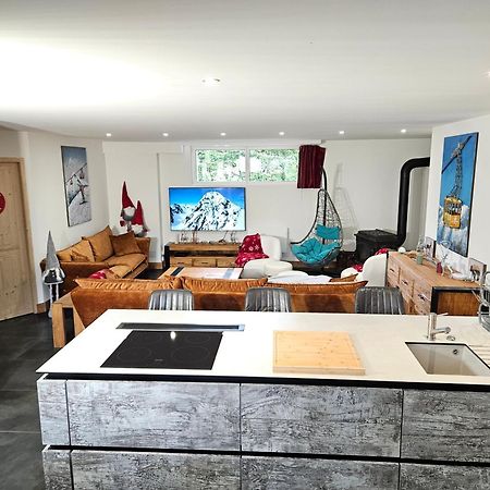 Les Fees Mer : Appart 150 M² Hypercentre Calme 10P Шамони Экстерьер фото