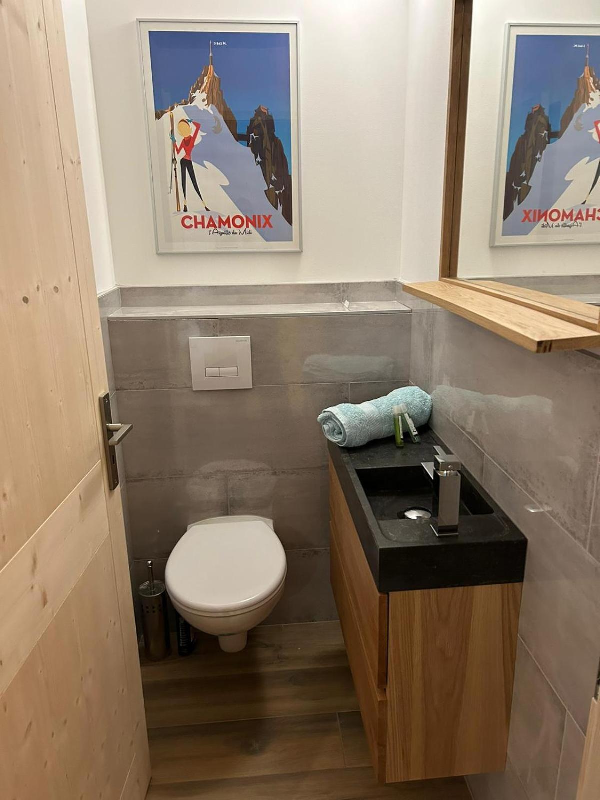 Les Fees Mer : Appart 150 M² Hypercentre Calme 10P Шамони Экстерьер фото