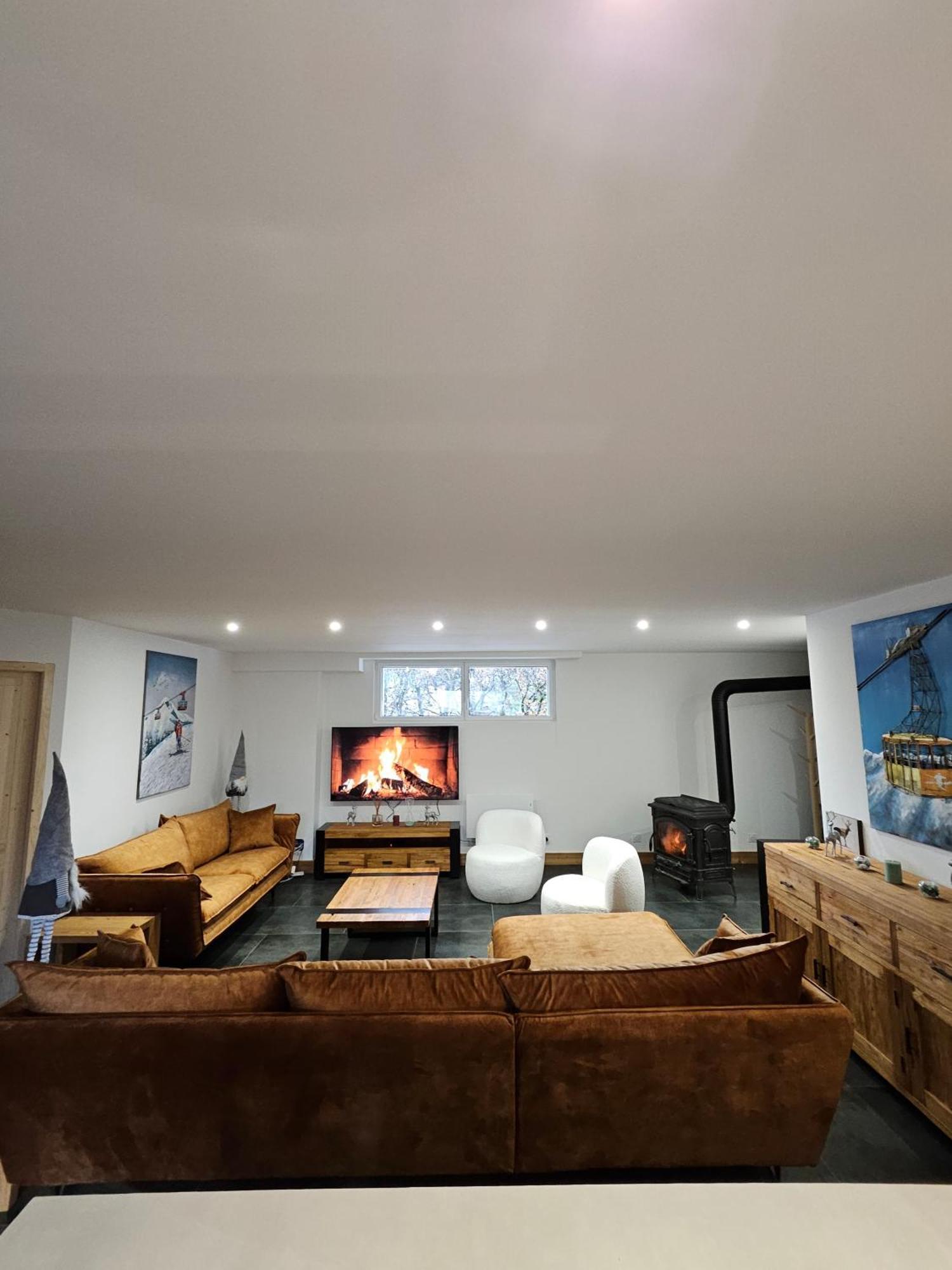 Les Fees Mer : Appart 150 M² Hypercentre Calme 10P Шамони Экстерьер фото
