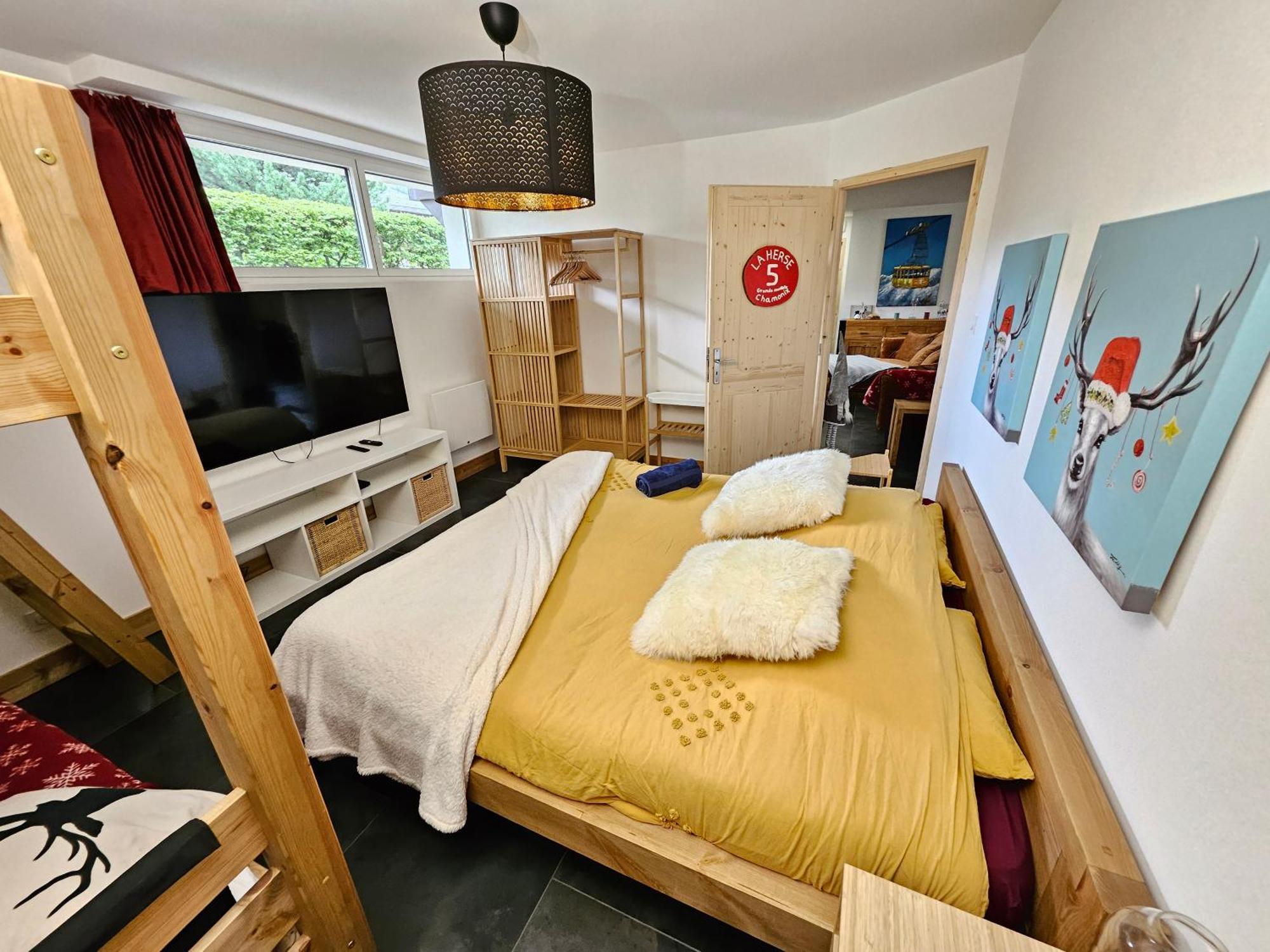 Les Fees Mer : Appart 150 M² Hypercentre Calme 10P Шамони Экстерьер фото